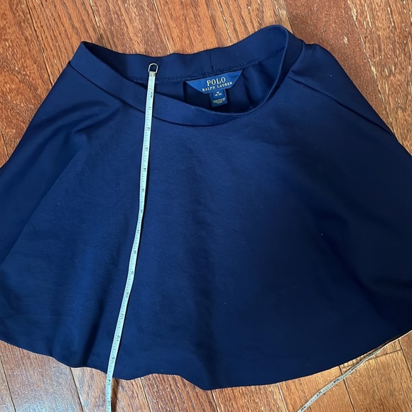 Kids Polo Ralph Lauren size Medium 8-10 navy blue full skirt - Picture 2 of 4